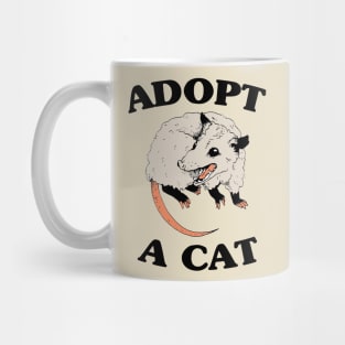 Adopt A Cat - Possum Lovers Mug